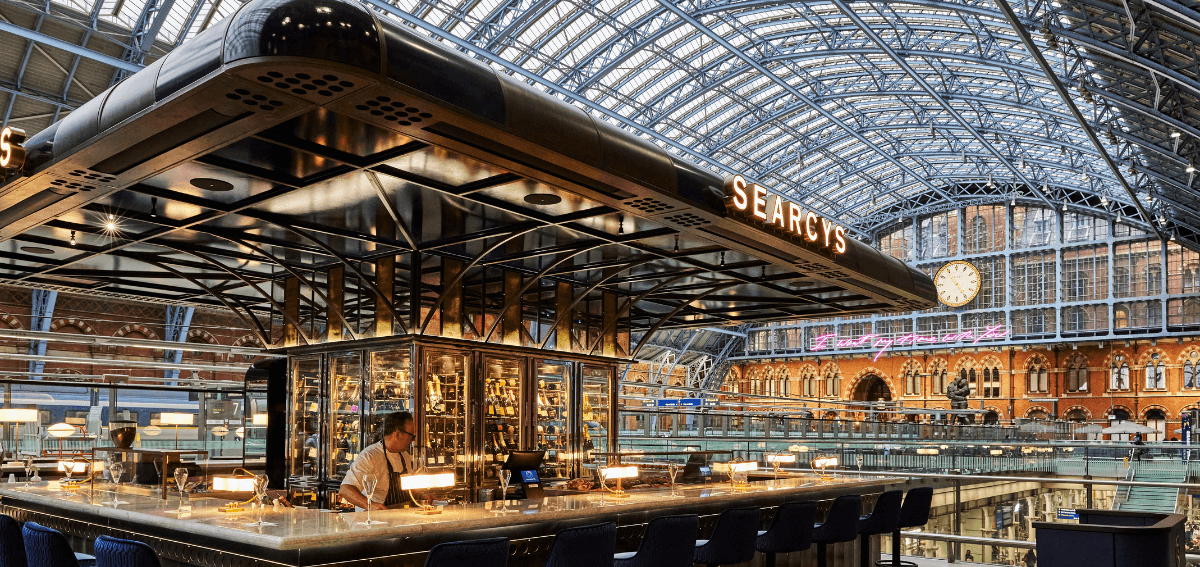 Champagne Bar Menu - St. Pancras